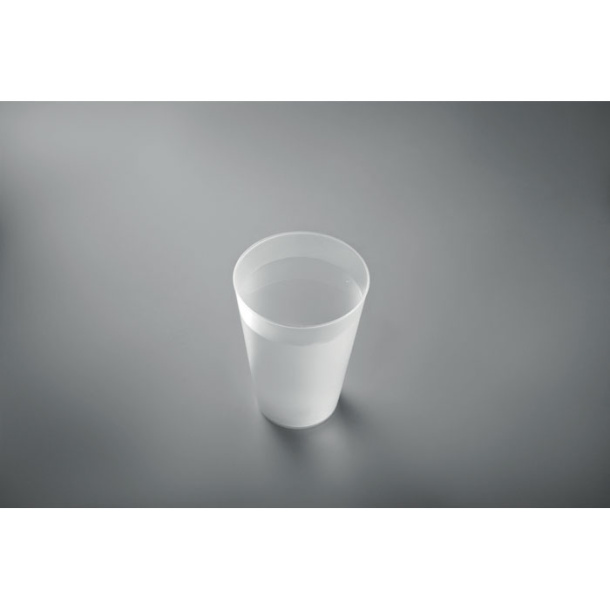 FESTA LARGE Frosted PP cup 300ml
