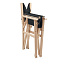 RIMIES Sklopiva drvena stolica za plažu