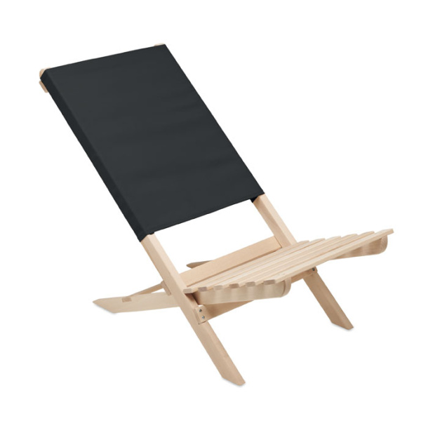 MARINERO Sklopiva drvena stolica za plažu