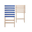 MARINERO Sklopiva drvena stolica za plažu