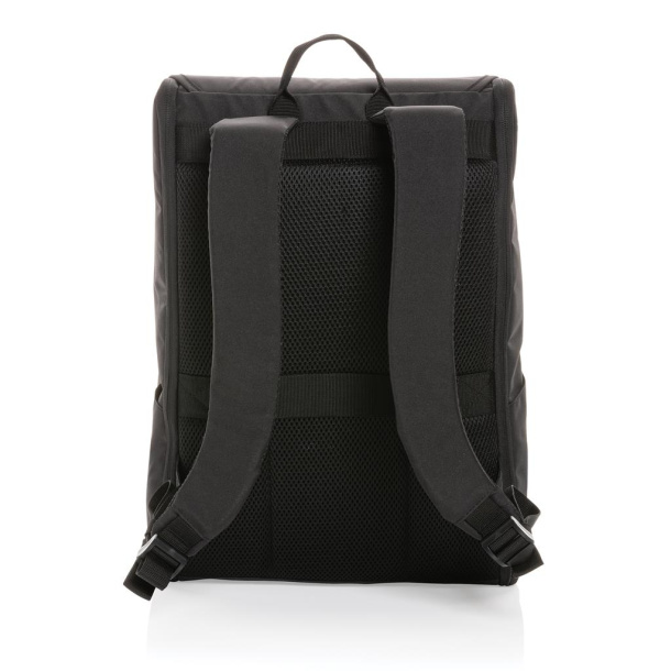  Swiss Peak Fern AWARE™ RPET allover zipper 15" backpack