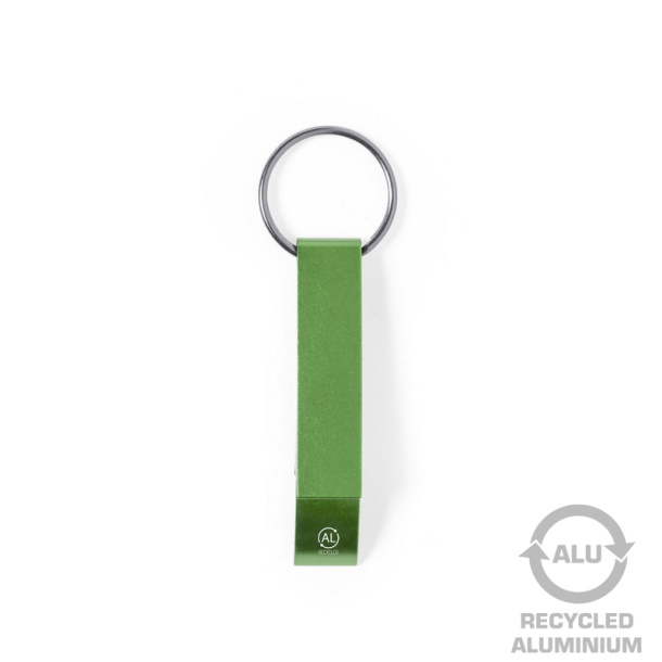  Keyring, recycled aluminium bottle opener
