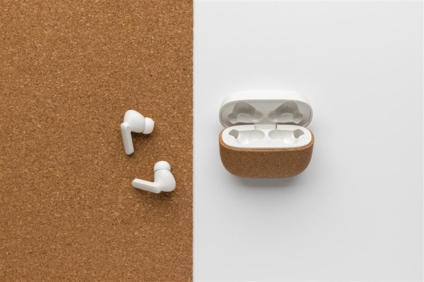 Oregon RCS recycled plastic and cork TWS earbuds