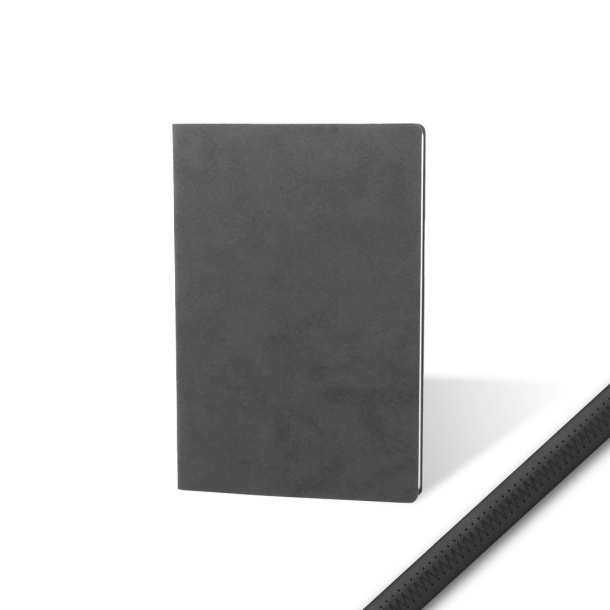 NUBUCK ECO A5 notebook with flexible covers