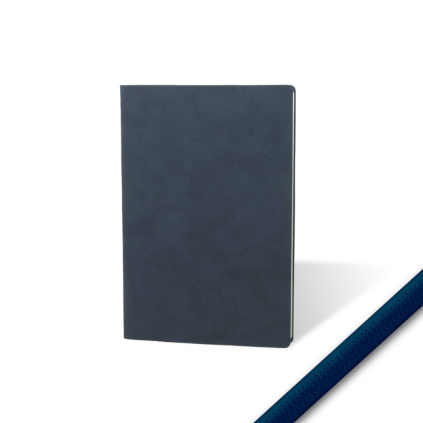 NUBUCK ECO A5 notebook with flexible covers