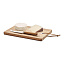 OSTUR LARGE Acacia wood cheese board set