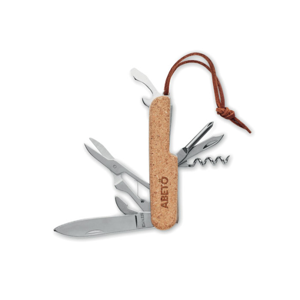 MULTIKORK Multi tool pocket knife cork