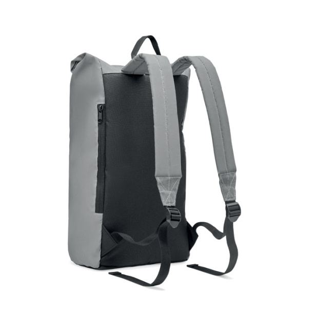 BRIGHT ROLLPACK Reflective Rolltop backpack