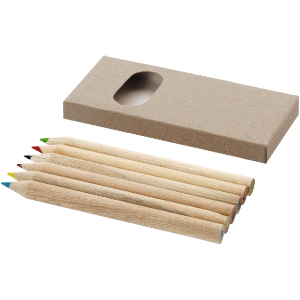 Artemaa 6-piece pencil colouring set - Unbranded