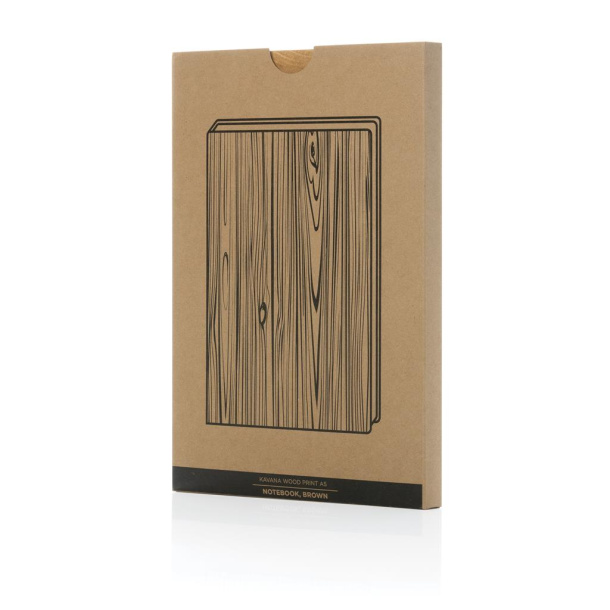  Kavana wood print A5 notebook