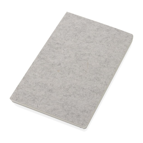  Phrase GRS certified recycled felt A5 notebook