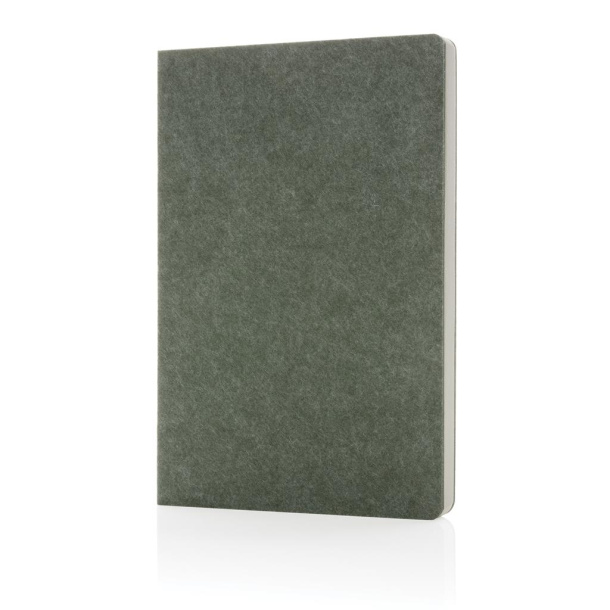  Phrase GRS certified recycled felt A5 notebook