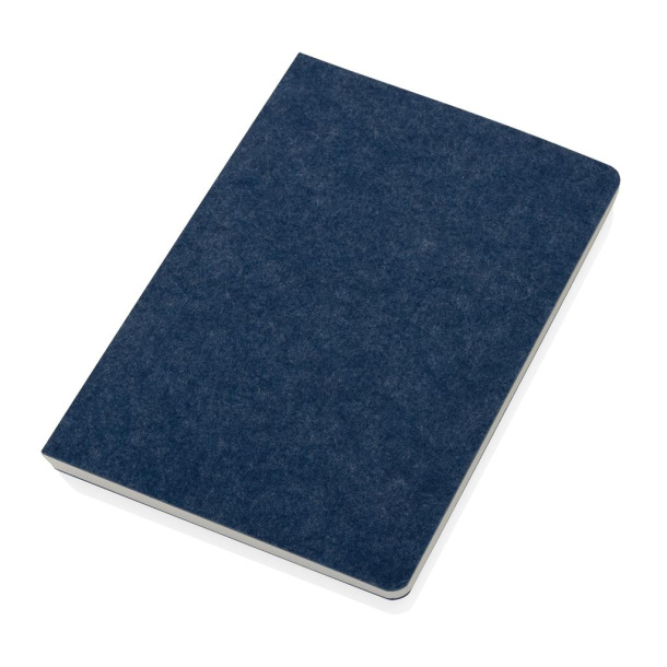  Phrase GRS certified recycled felt A5 notebook