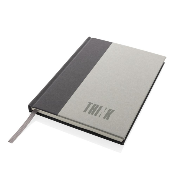  Words GRS certified RPET & Kraft A5 notebook