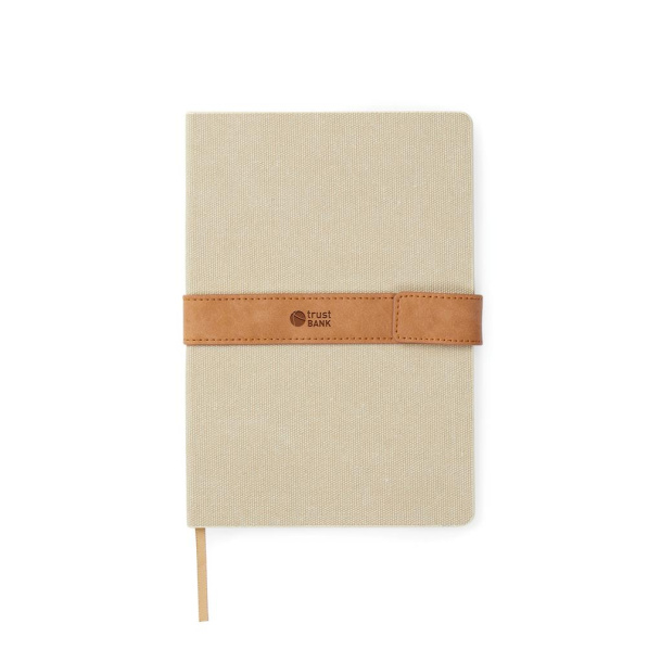  VINGA Bosler A5 RCS recycled canvas note book