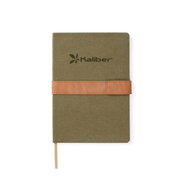  VINGA Bosler A5 RCS recycled canvas note book