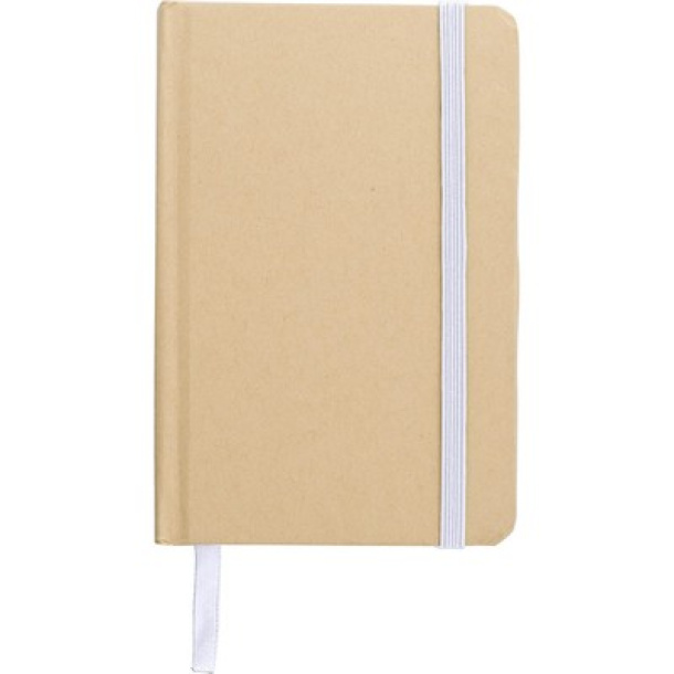  Recycled craft paper notebook A6
