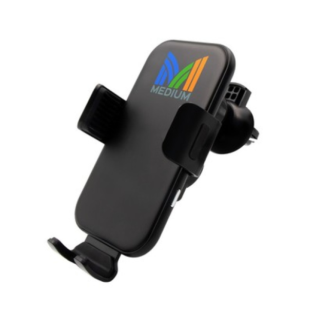 Skyler Mobile phone holder for car, wireless charger 15W