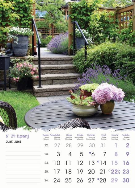  "VRTOVI" color calendar