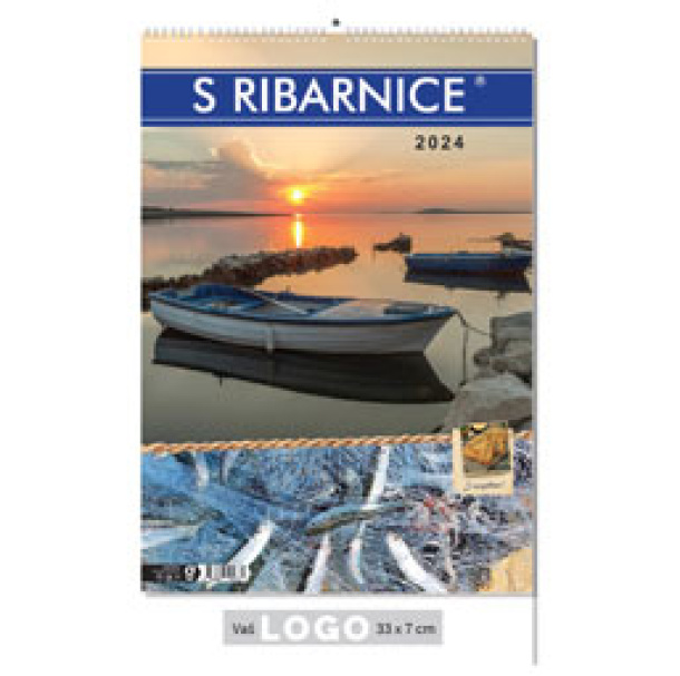  "S RIBARNICE" color calendar