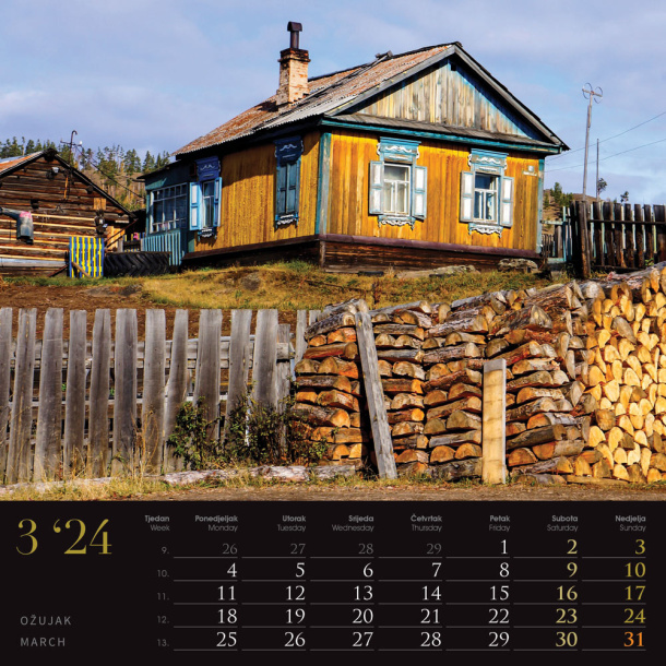  "SEOSKA IDILA" color kalendar