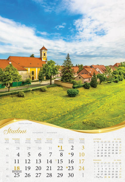  "BAJKOVITO ZAGORJE I MEĐIMURJE" color calendar