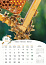  "PČELE" color calendar