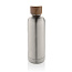  Wood RCS certified recycled stainless steel vacuum bottle