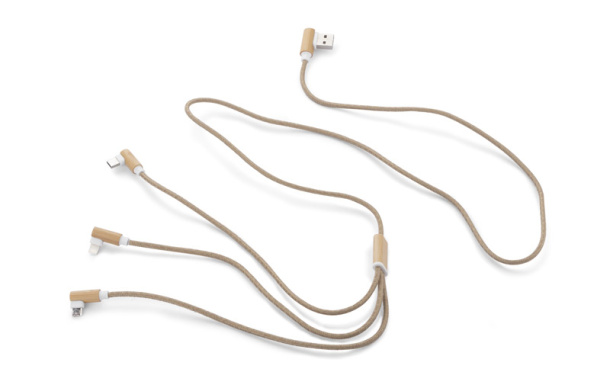 FLAX 3 in 1 USB cable