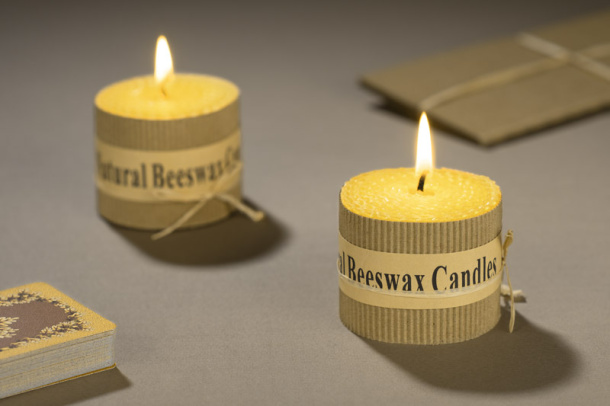 HANNI Beeswax candle set