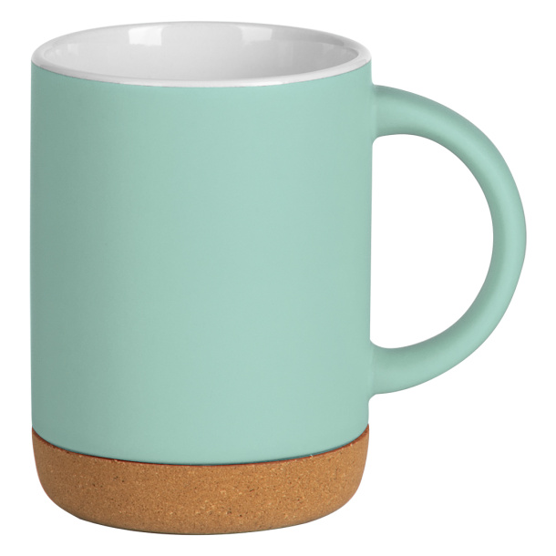 ALMA Stoneware mug with cork bottom, 280 ml - CASTELLI