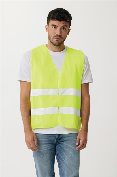  GRS recycled PET high-visibility safety vest