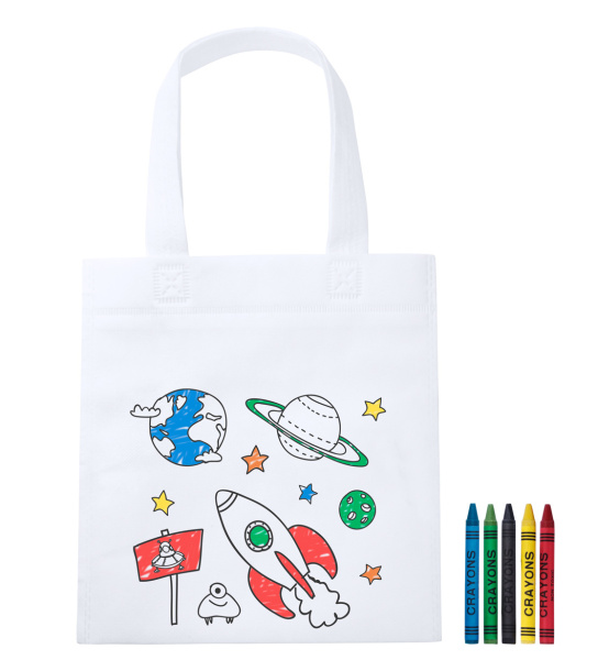 Mosby colouring shopping bag