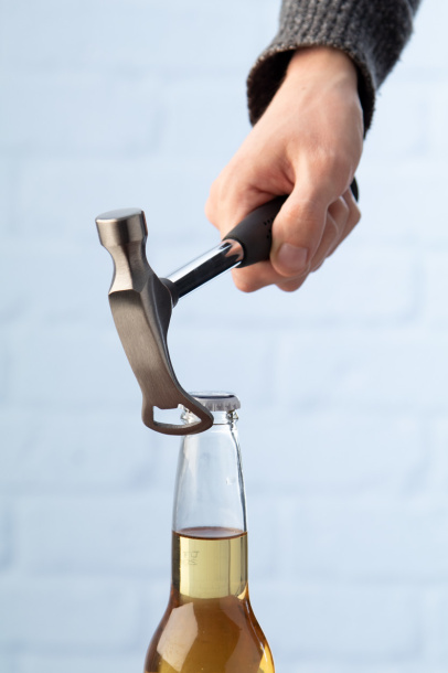 Lagerslam hammer with bottle opener