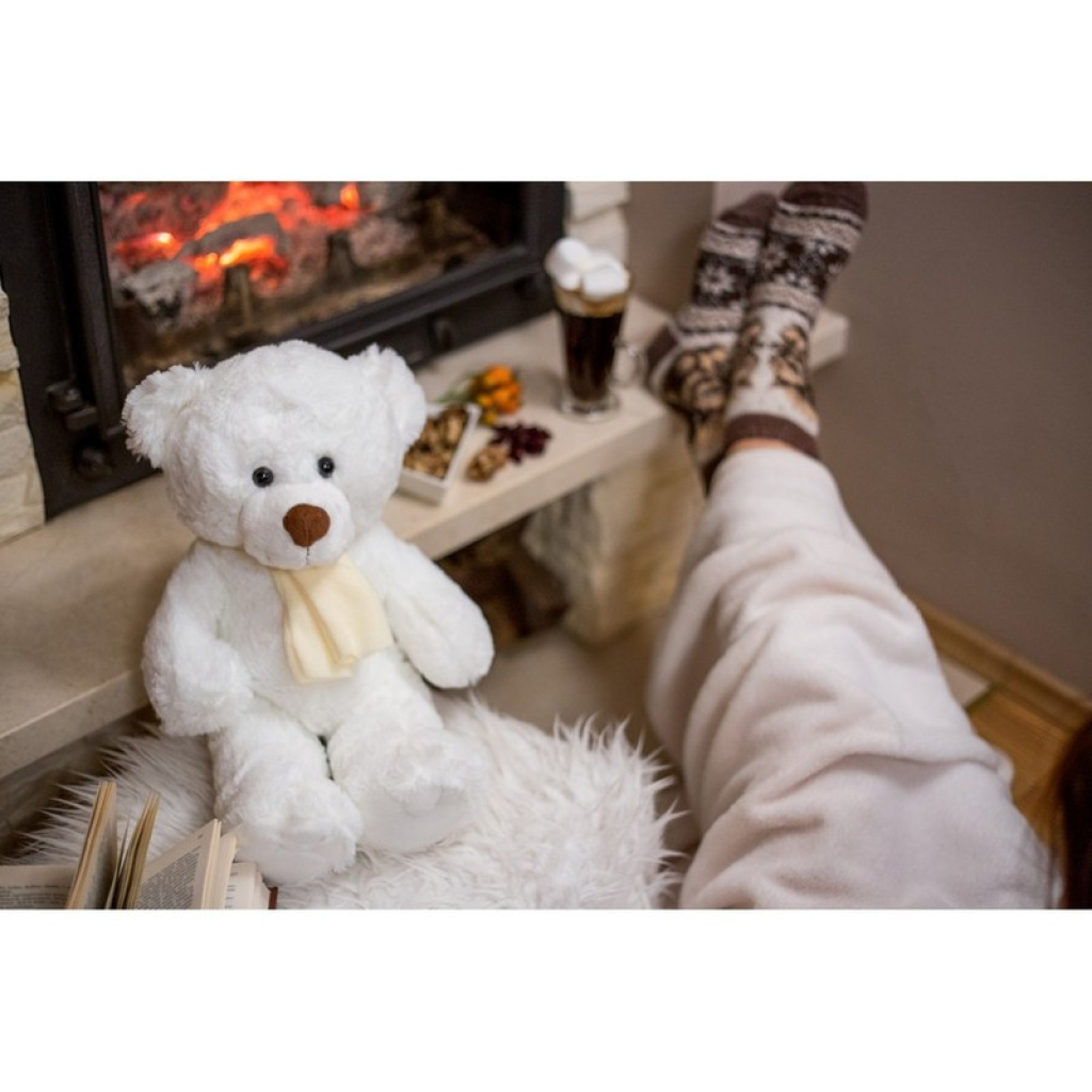 White plush bear new arrivals