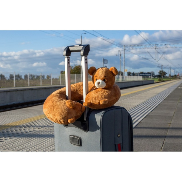Triperd Plush teddy bear, travel pillow