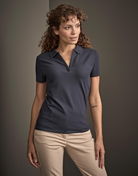  Ženska polo majica s V-izrezom - Tee Jays