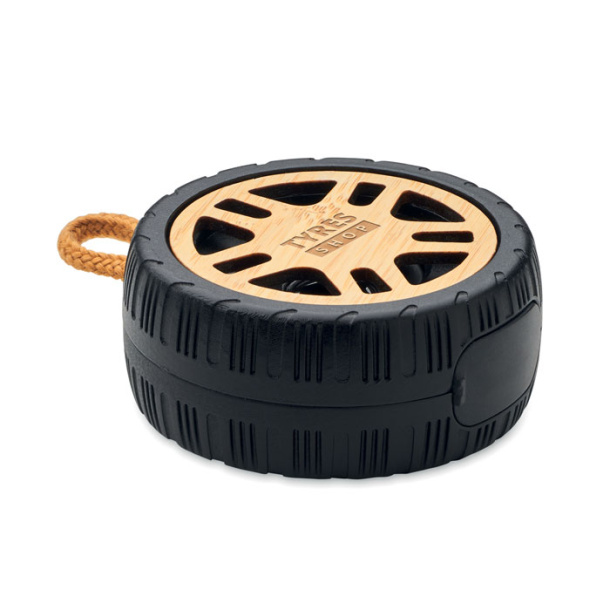 MATIC Wireless speaker tire shaped