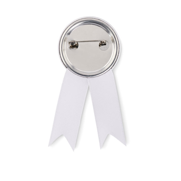 LAZO Ribbon style badge pin