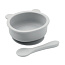 MYMEAL Silicone spoon, bowl baby set