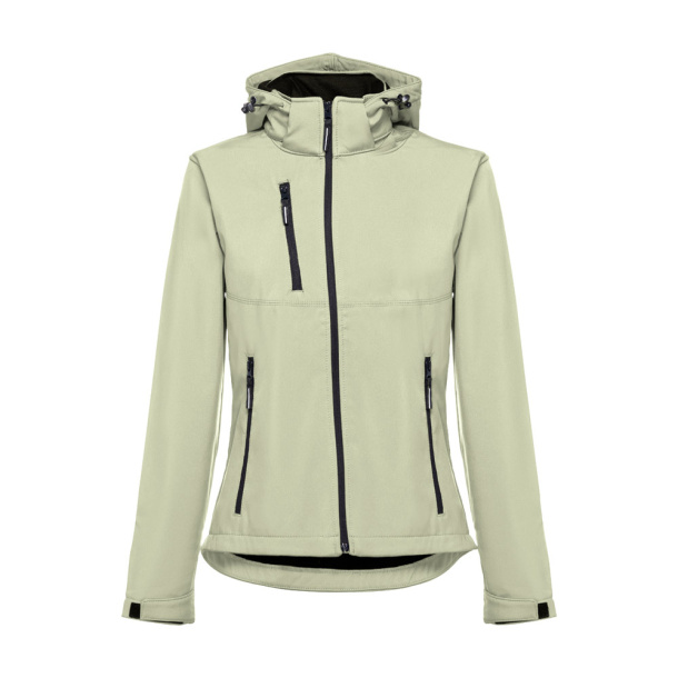 ZAGREB WOMEN Women's softshell with removable hood