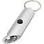 Flare RCS recycled aluminium IPX LED light and bottle opener with keychain