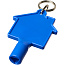 Maximilian house-shaped recycled utility key keychain - Unbranded