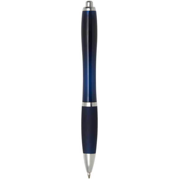 Nash ballpoint pen with coloured barrel and grip - Unbranded