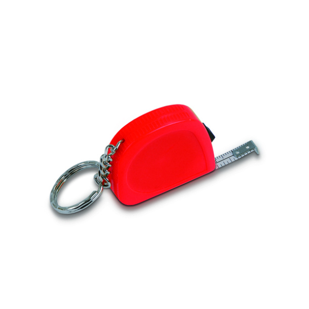JUST key ring with tape measure 2 m