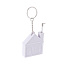 HOUSE key ring with tape measure 2 m