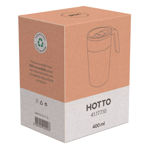 HOTTO Travel mug, 400 ml - CASTELLI