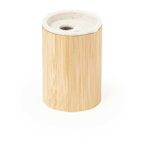  Bamboo pencil sharpener