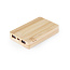  Magnetic wireless bamboo power bank 5000 mAh, wireless charger 15W