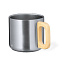 Recycled stainless steel mug 400 ml